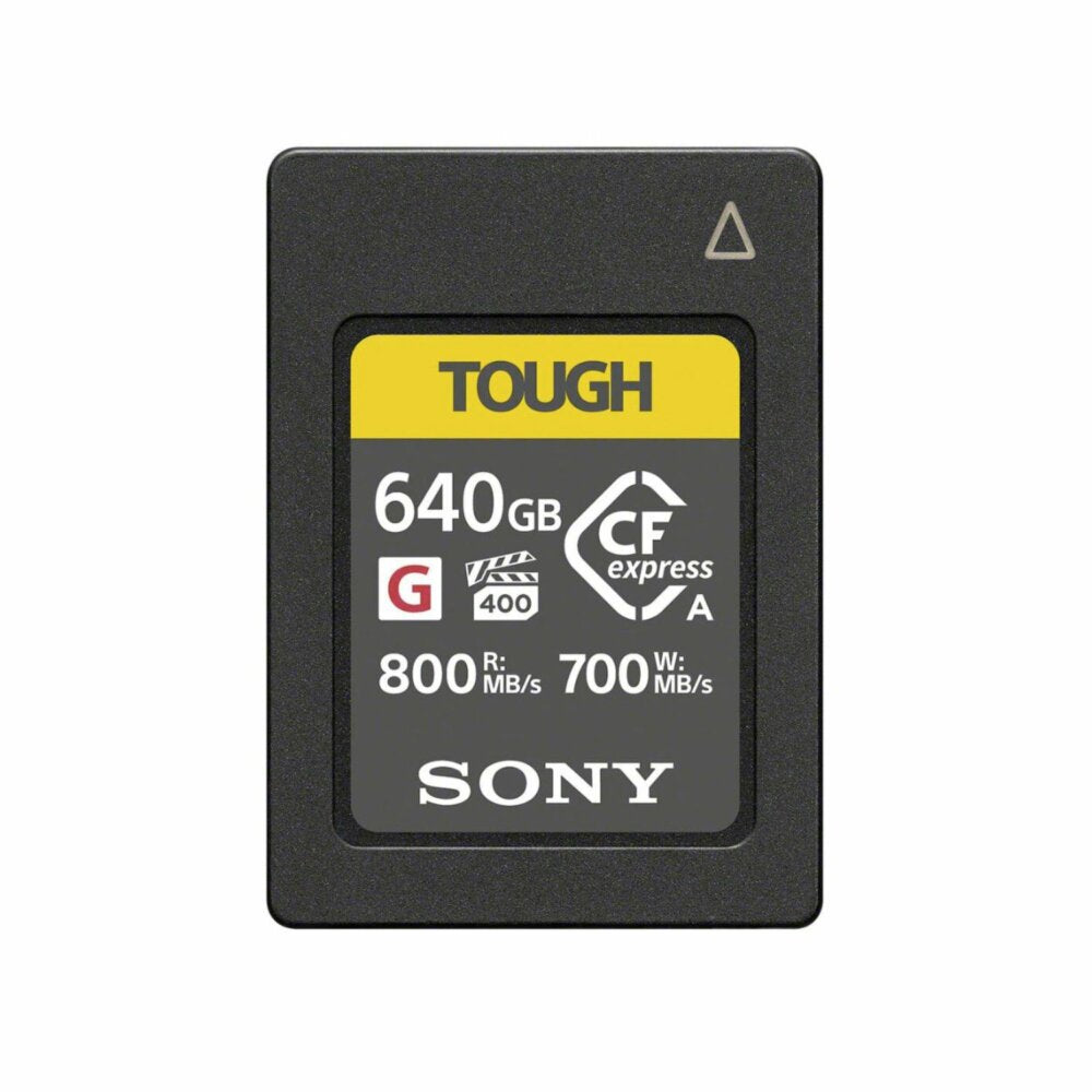 Sony 640GB CFexpress Type A Tough Memory Card Sony 640GB CFexpress Type A Tough Memory Card